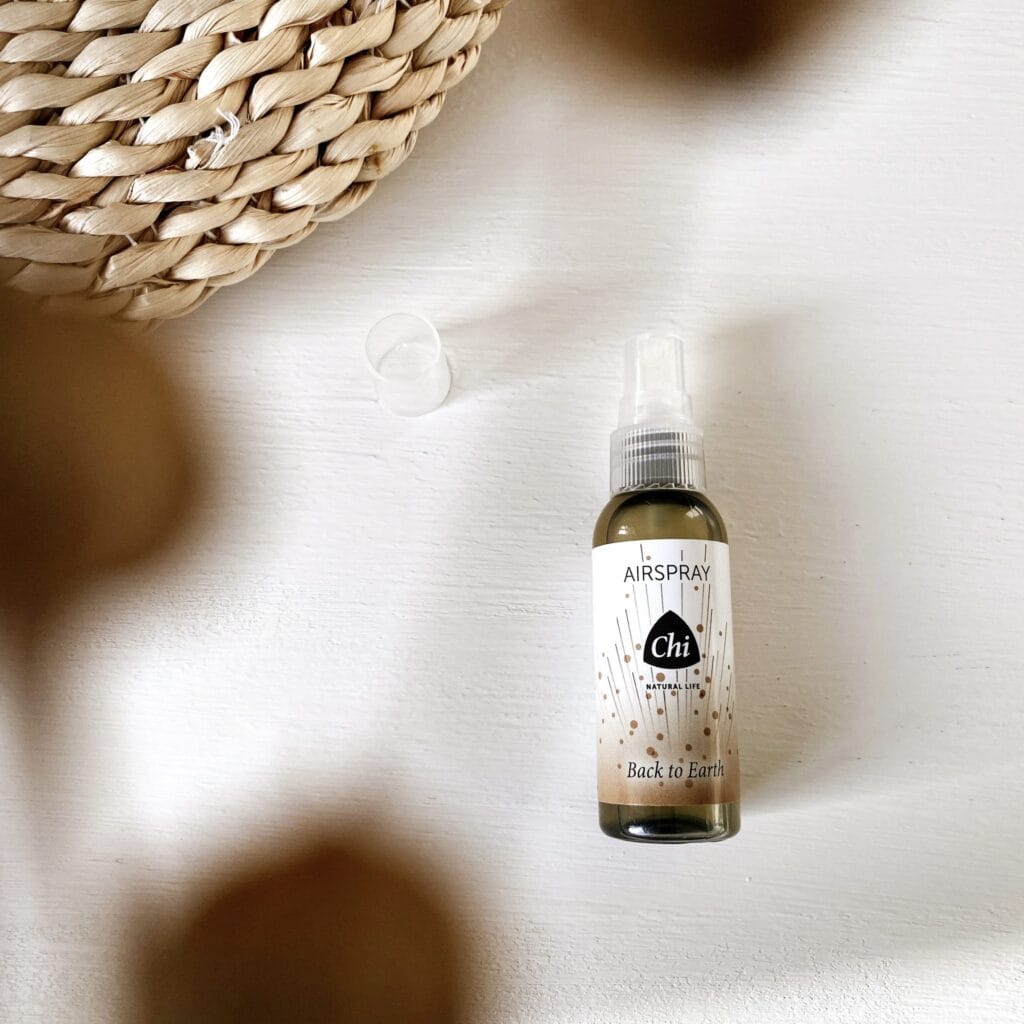 Chi “Back to Earth” airspray review el Soul, natuurlijke room spray met essentiële oliën hoofdafbeelding, natuurlijke luchtzuivering spray