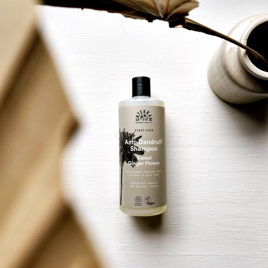 Urtekram Sweet Ginger Flower Anti-Dandruff Shampoo review el Soul blog