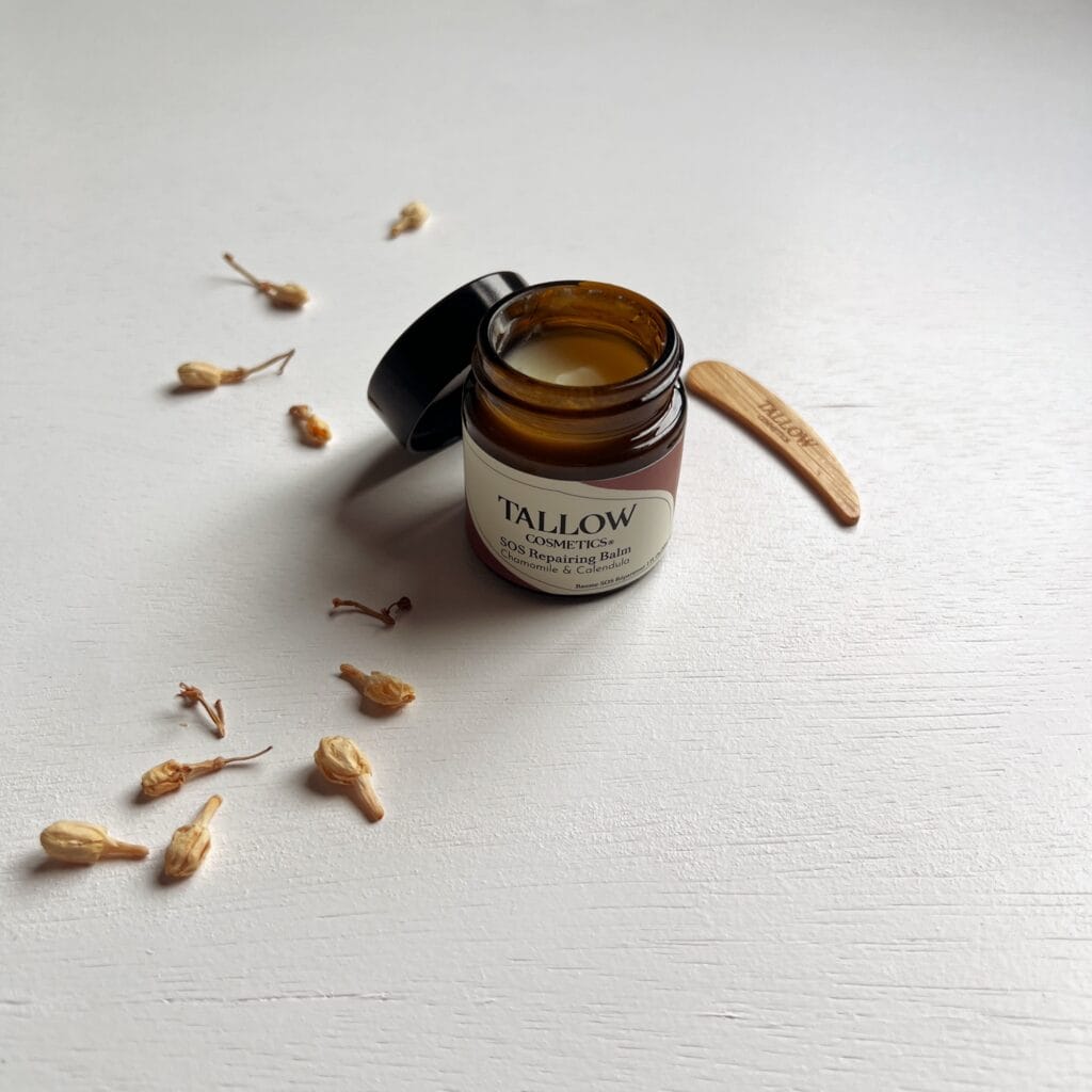 Tallow Cosmetics S.O.S. Repairing Balm review door el Soul, natuurlijke blog