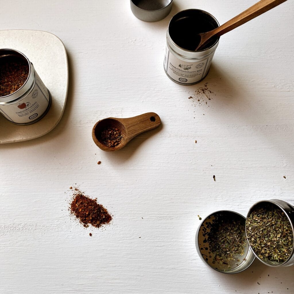 The Organic herb mixes from Dille & Kamille • Salt-free!